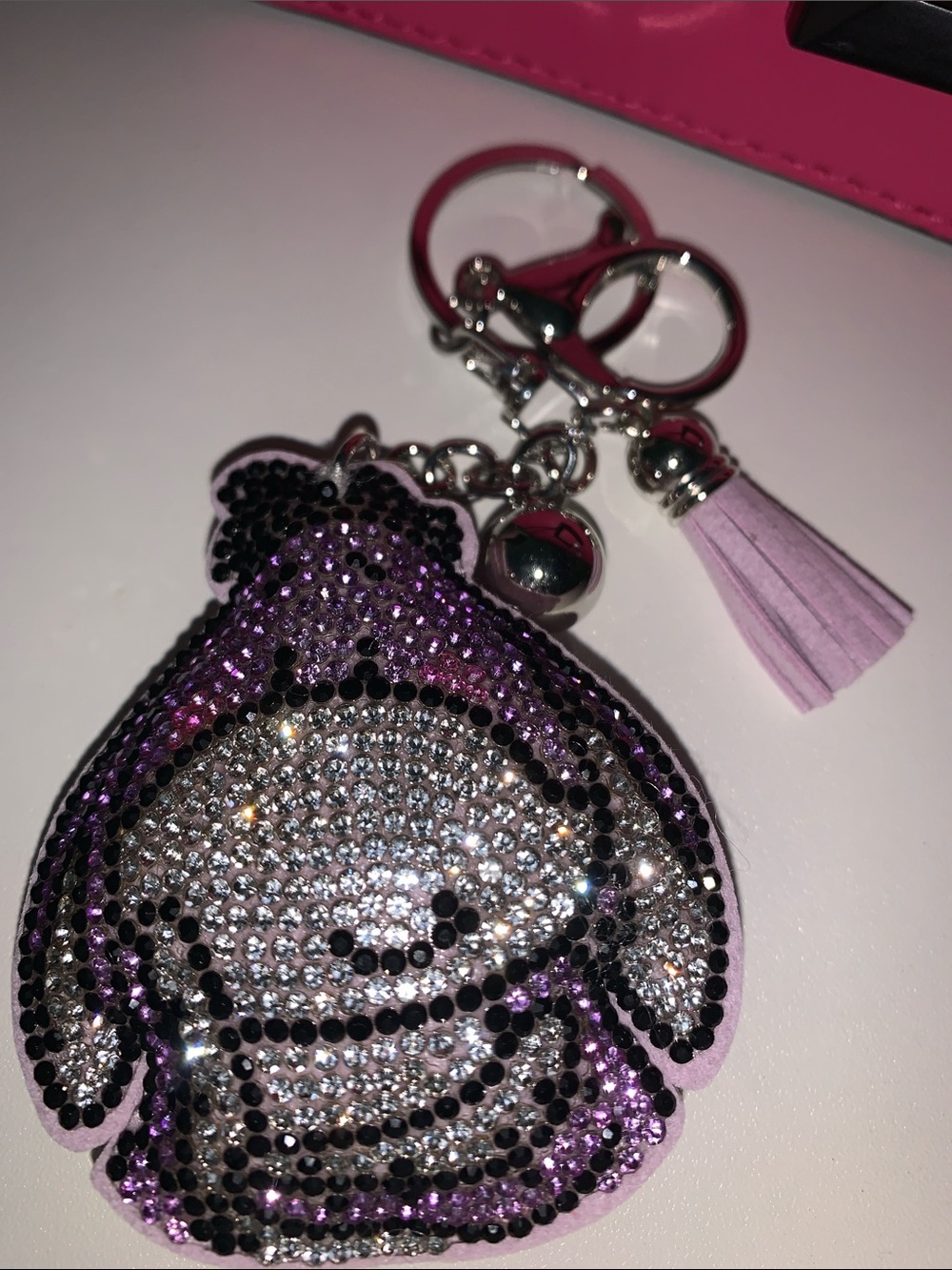 eyore the donkey bag charm keychain with
